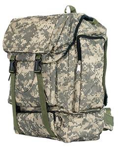 Ranac maskirni sa velikim brojem dzepova,izuzetno kvalitetan,postavljen iznutra ,vodootporan,40L - 2580.oo din